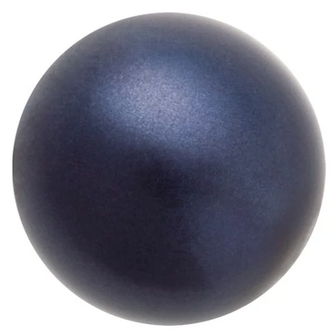 Preciosa Nacre Pearl 4 mm - Dark Blue x 30