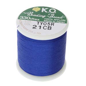 Fil KO Beading Thread 0.25 mm Clear Blue (21CB) 50 m x 1
