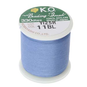 Fil KO Beading Thread 0.25 mm Light Blue (11BL) 50 m x 1