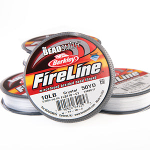 Fil Fireline Nylon 10LB (0.20 mm) Crystal x 45 m