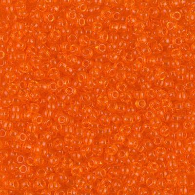 Rocailles Miyuki 11/0 RR 11-0138 Transparent Orange x 8 g