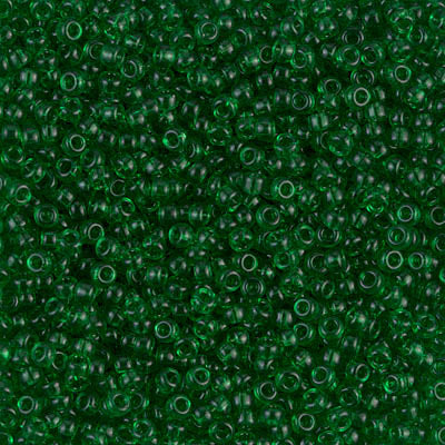 Rocailles Miyuki 11/0 RR 11-0146 Transparent Green x 8 g