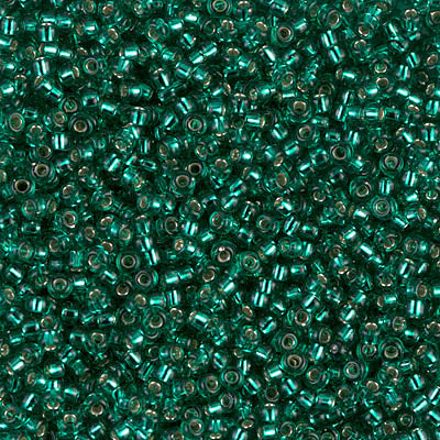 Rocailles Miyuki 11/0 RR 11-0017 Emerald Silverlined x 8 g