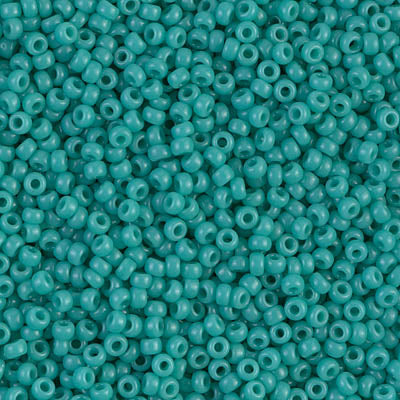 Rocailles Miyuki 11/0 RR 11-0412 Opaque Turquoise Green x 8 g