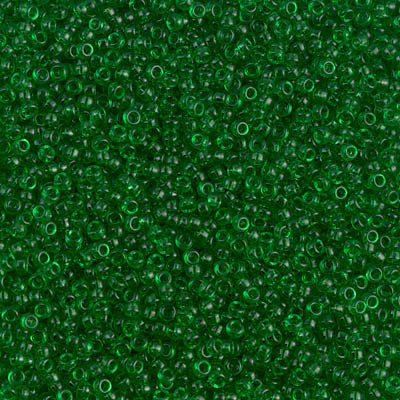 Rocailles Miyuki 15/0 RR 15-146 Transparent Green x 8 g