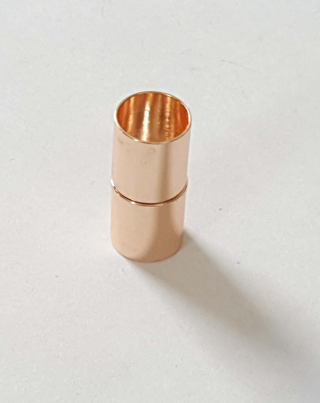 Fermoir Aimant&eacute; 6 mm Dor&eacute; Rose x 1