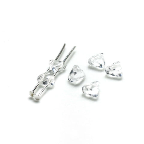 Perles en verre KH&Eacute;OPS&reg; par PUCA&reg; 6 mm Crystal x 10 g