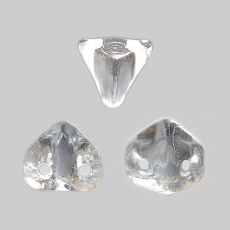 Perles en verre SUPER-KH&Eacute;OPS&reg; par PUCA&reg; 6 mm Crystal x 10 g