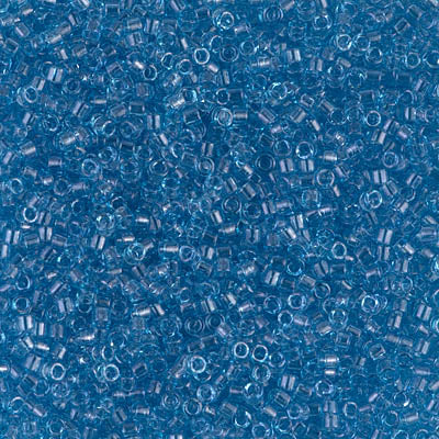 Miyuki Delica 11/0 DB-0113 Transparent Blue Luster x 8 g