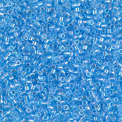 Miyuki Delica 11/0 DB-0176 Transparent Aqua AB x 8 g