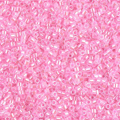 Miyuki Delica 11/0 DB-0245 Cotton Candy Pink Ceylon x 8 g