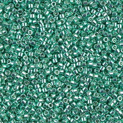 Miyuki Delica 11/0 DB-0426 Galvanized Dark Mint Green x 5 g