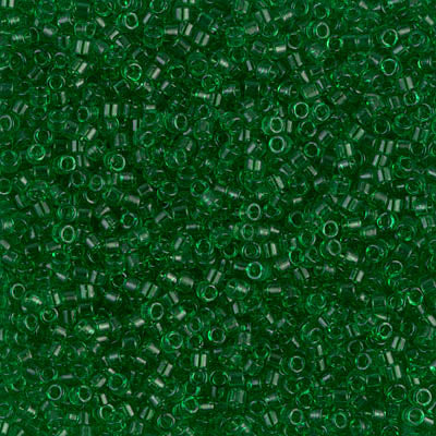 Miyuki Delica 11/0 DB-0705 Transparent Green x 8 g