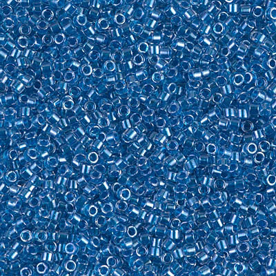 Miyuki Delica 11/0 DB-0920 Sparkling Cerulean Blue Lined Crystal x 8 g