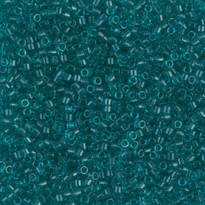 Miyuki Delica 11/0 DB-1108 Transparent Caribbean Teal x 8 g