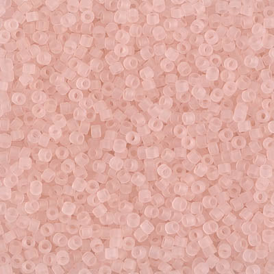 Miyuki Delica 11/0 DB-1263 Mat Transparent Pink Mist x 8 g