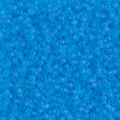 Miyuki Delica 11/0 DB-1269 Mat Transparent Ocean Blue x 8 g