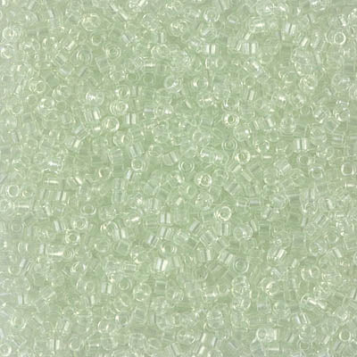 Miyuki Delica 11/0 DB-1404 Transparent Pale Green Mist x 8 g