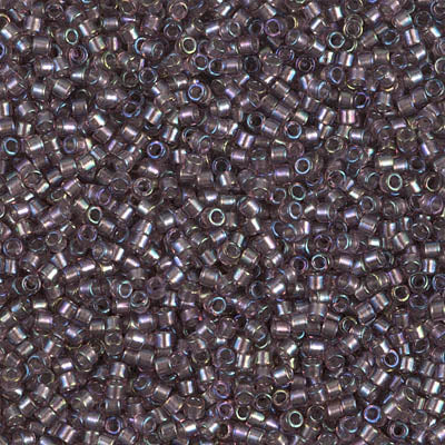 Miyuki Delica 11/0 DB-1760 Sparkling Lined Smoky Amethyst AB x 8 g