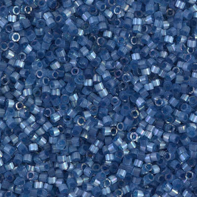 Miyuki Delica 11/0 DB-1811 Dyed Dusk Blue Silk Satin x 8 g