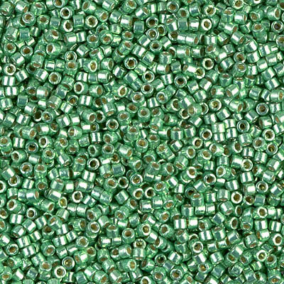 Miyuki Delica 11/0 DB-1844 Duracoat Galvanized Dark Mint Green x 5 g