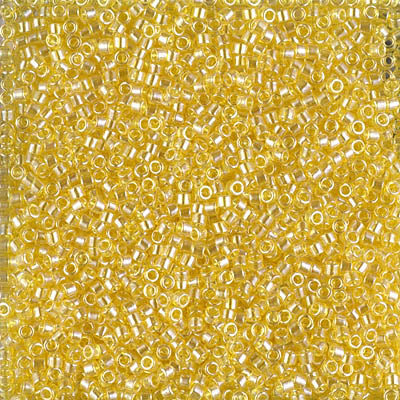 Miyuki Delica 11/0 DB-1886 Transparent Yellow Luster x 8 g