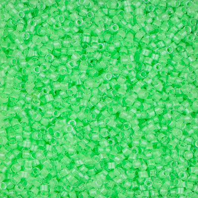 Miyuki Delica 11/0 DB-2040 Luminous Mint Green x 8 g