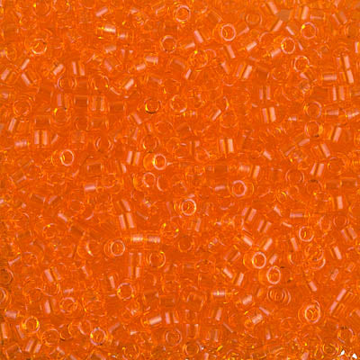 Miyuki Delica 10/0 DBM-0703 Transparent Orange x 8 g