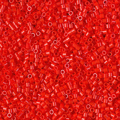 Miyuki Delica 15/0 DBS-0727 Opaque Vermillion Red x 5 g