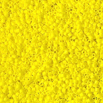 Miyuki Delica 15/0 DBS-0751 Mat Opaque Yellow x 5 g