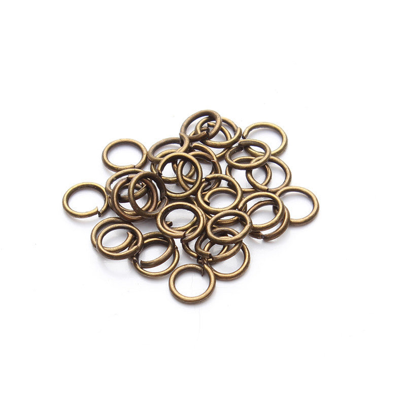 Anneaux Ouverts 4 mm Bronze x 50