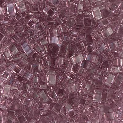 Half Tila Beads HTL-0142 Transparent Smoky Amethyst x 10 g