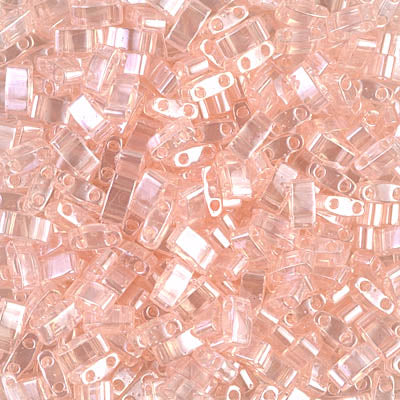 Half Tila Beads HTL-0365 Light Shell Pink Luster x 10 g