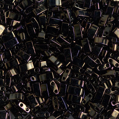 Half Tila Beads HTL-0458 Metallic Brown Iris x 10 g