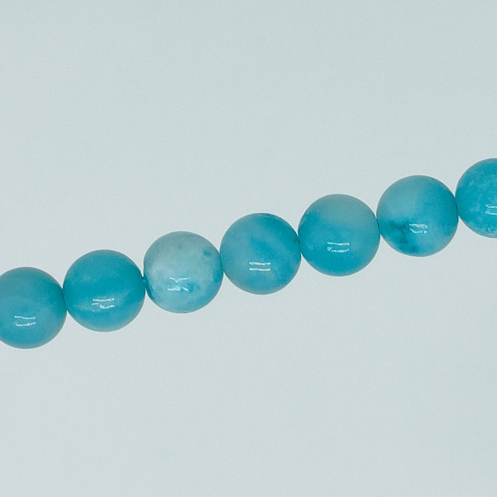 Perles en Amazonite Rondes 8 mm x 10
