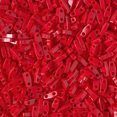 Quarter Tila Beads QTL-0408 Opaque Red x 10 g