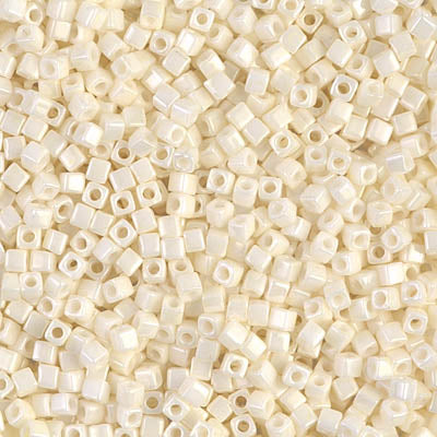 Square Beads 1.8 mm SB-0421 Cream Ceylon x 10 g