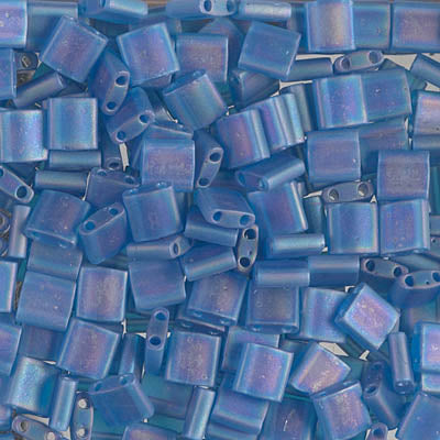 Tila Beads TL-0149FR Mat Transparent Capri Blue AB x 10 g