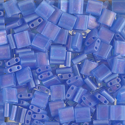Tila Beads TL-0150FR Mat Transparent Sapphire Blue AB x 10 g