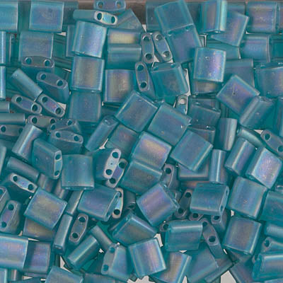 Tila Beads TL-2405FR Mat Transparent Teal AB x 10 g