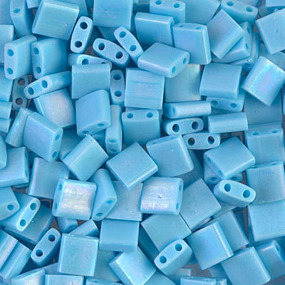 Tila Beads TL-0413FR Mat Opaque Turquoise Blue AB x 10 g